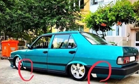 Laz Paçalık Krom 4 Parça Tofaş-Şahin 1988-2001 Arası Modeller İçin