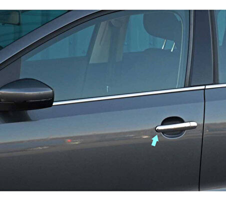 Kapı Kolu Krom 4 Kapı Jetta-6 SD 2011 Ve Sonrası Modeller İçin