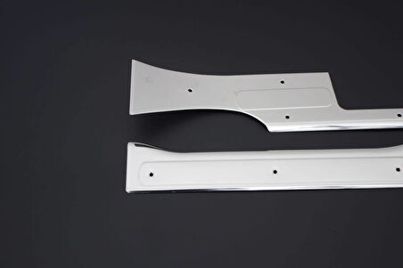 İç Kapı Eşiği Krom 4 Parça Fiorino Mini Van MPV 2007 Ve Sonrası Modeller İçin