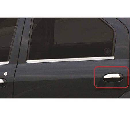 Kapı Kolu Krom 4 Kapı Logan MCV SW 2006-2013 Arası Modeller İçin