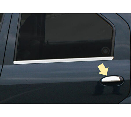 Kapı Kolu Krom 4 Kapı Logan SD 2005-2017 Arası Modeller İçin