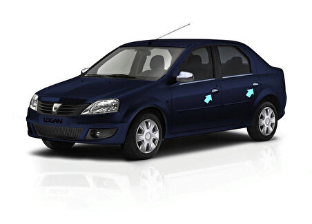 Kapı Kolu Krom 4 Kapı Logan SD 2005-2017 Arası Modeller İçin