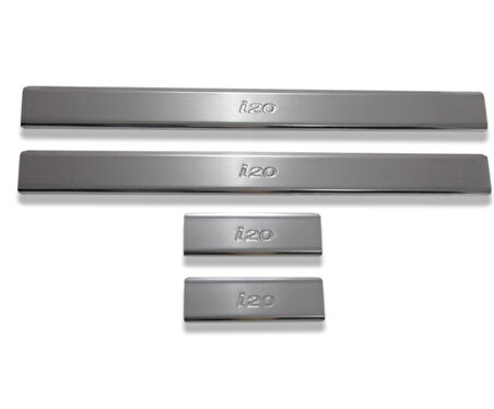 Kapı Eşiği Krom 4 Parça İ20 HB 5D 2014 Ve Sonrası Modeller İçin