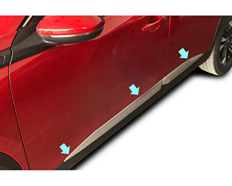 Yan Kapı Çıtası Krom 4 Parça 2008-2 SUV 2020 Ve Sonrası Modeller İçin