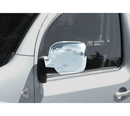 Ayna Kapağı Abs Krom 2 Parça Kangoo-2 Mini Van LAV 2008-2013 Arası Modeller İçin