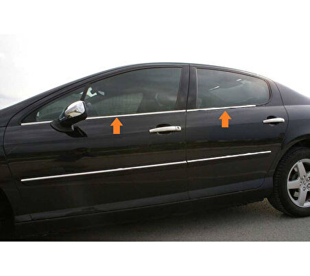 Cam Çıtaları Krom 4 Parça 407 SD 2004-2010 Arası Modeller İçin