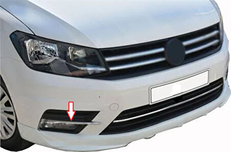 Sis Far Alt Çıtası Krom Üst Kalite 2 Parça Caddy Mini Van 2015 Ve Sonrası Modeller İçin