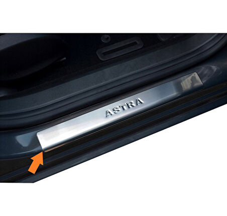 Kapı Eşiği Krom 4 Parça Astra H SD 2009-2013 Arası Modeller İçin