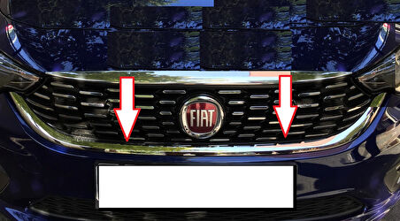 Egea Ön Panjur U Çıtası Krom 1 Parça SD-SW-HB 2015-2020 Arası İlk Kasa İçin