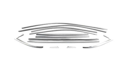 Octavia-3 (A8) Cam Çerçevesi Krom Üst Kalite 12 Parça  SD 2020 Ve Sonrası Modeller İçin