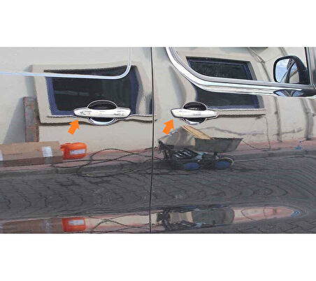 Kapı Kolu Krom 4 Kapı ComboE Mini Van 2019 Ve Sonrası Modeller İçin
