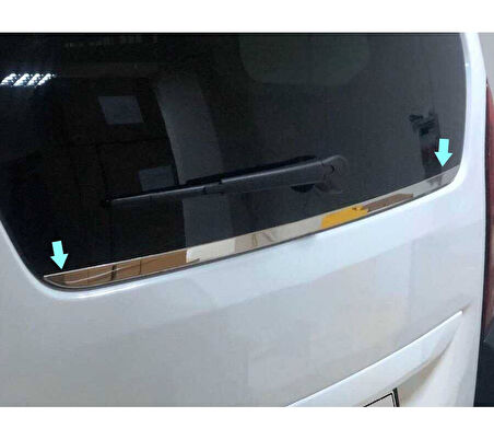 Bagaj Cam Alt Çıta Krom Rifter Passanger Van 2019 Ve Sonrası Modeller İçin
