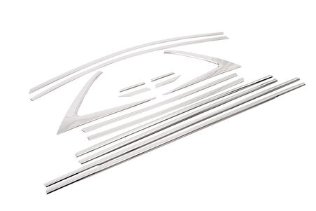 Cam Çerçevesi Krom 10 Parça İ20 HB 2020 Ve Sonrası Modeller İçin