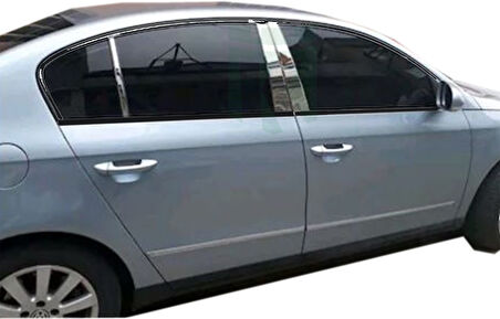 Passat B6 3C Direk Nikelajı Krom 6 Parça SD 2005-2012 Arası Modeller İçin