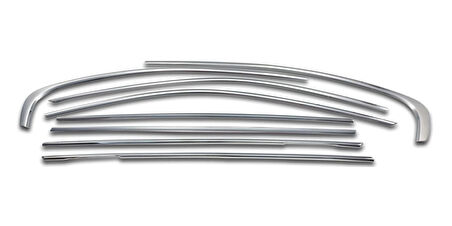 Cam Çerçevesi Krom 8 Parça 3 Series F 30 SD 2012-2018 Arası Modeller İçin