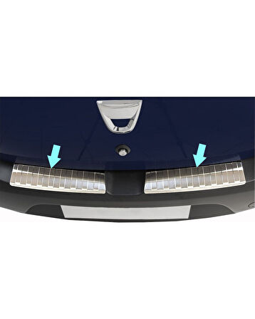 Arka Tampon Üst Eşik Krom 2 Parça Sandero-2 HB 5D 2012 Ve Sonrası Modeller İçin