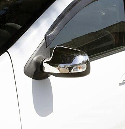 Renault Symbol SD Uyumlu Ayna Kapağı ABS Krom 2 Parça 2013 Ve Sonrası Modeller İçin