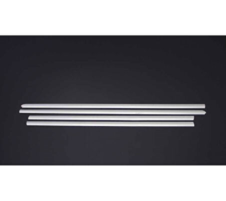 Skoda Fabia-1 HB 5D 2000-2007 Arası Modeller İçin Cam Çıtaları Krom 4 Parça