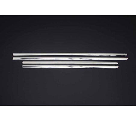 Cam Çıtaları Krom 4 Parça Sandero-2 HB 5D 2012 Ve Sonrası Modeller İçin