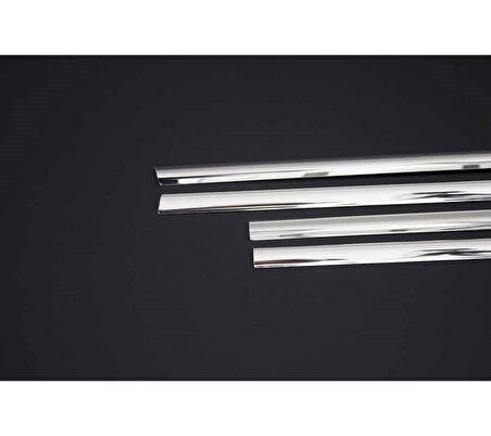 Cam Çıtaları Krom 4 Parça Sandero-2 HB 5D 2012 Ve Sonrası Modeller İçin