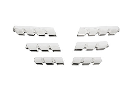 Ön Panjur Krom 6 Parça Clio-5 HB 5D 2019 Ve Sonrası Modeller İçin