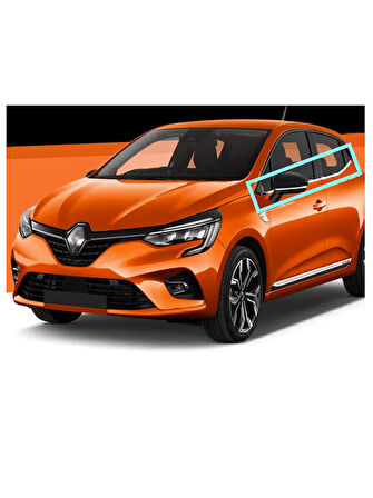 Cam Çıtaları Krom 4 Parça Clio-5 HB 5D 2019 Ve Sonrası Modeller İçin