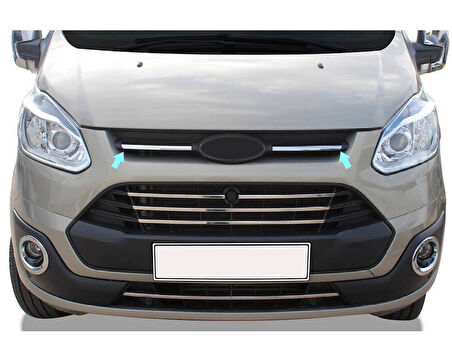 Ön Panjur Krom 2 Parça Tourneo Custom Van 2012 Ve Sonrası Modeller İçin