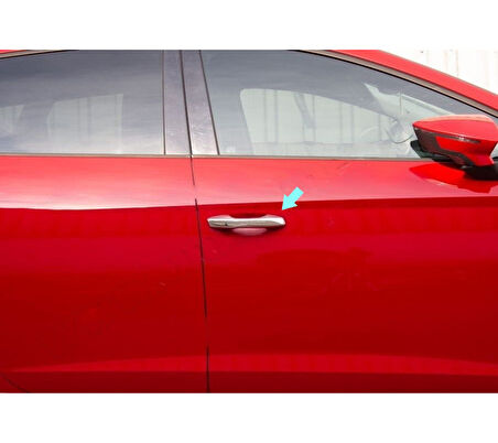 Kapı Kolu Krom 4 Kapı Leon-3 HB 5D 2012 Ve Sonrası Modeller İçin