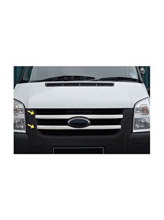 Ön Panjur Krom 2 Parça Transit 2007-2013 Arası Modeller İçin