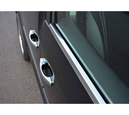 Cam Çıtaları Krom 4 Parça Caddy Mini Van 2010-2014 Arası Modeller İçin