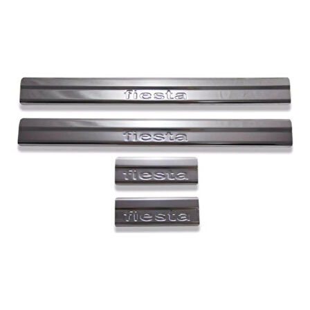 Kapı Eşiği Krom 4 Parça Fiesta-5 HB 5D 2002-2009 Arası Modeller İçin