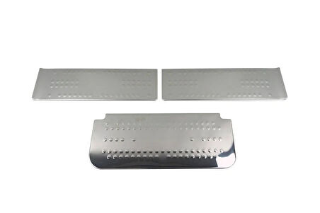 Renault Trafic Uyumlu Kapı Eşiği Krom 3 Parça 2015 - 2023 Arası Modeller İçin