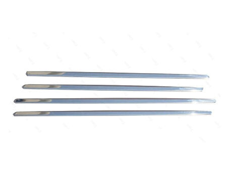 BMW 3 Serisi F30 SD Uyumlu Cam Çıtası Krom 4 Parça 2012 - 2019 Arası Modeller İçin