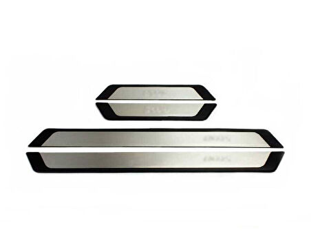 Kapı Eşiği Krom 4 Parça Fiesta-6 HB 5D 2009 Ve Sonrası Modeller İçin