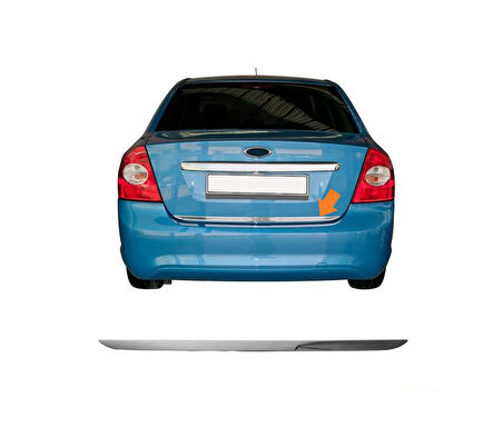 Bagaj Alt Çıta Krom Focus-2 SD 2005-2011 Arası Modeller İçin