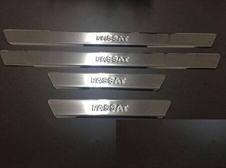 Passat B8.5 Kapı Eşiği Krom 4 Parça SD 2019 Ve Sonrası Modeller İçin