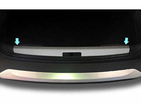 Bagaj İç Eşiği Krom 2008-2 SUV 2020 Ve Sonrası Modeller İçin