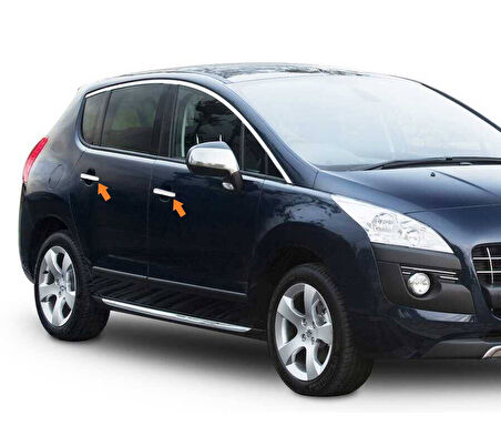 Kapı Kolu Krom 4 Kapı 3008 SUV 2009-2013 Arası Modeller İçin