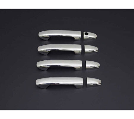 Kapı Kolu Krom 4 Kapı 8 Parça 1 Delik Sprinter Van 2019 Ve Sonrası Modeller İçin