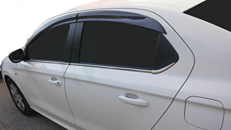 Peugeot 301 Cam Çıtası Krom 6 Parça  SD 2012 Ve sonrası Modeller İçin