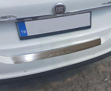 Egea Arka Tampon Eşiği Krom Yazılı SD 2015 Ve Sonrası Modeller İçin