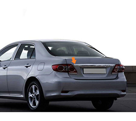 Bagaj Çıtası Krom Corolla SD 2007-2009 Arası Modeller İçin