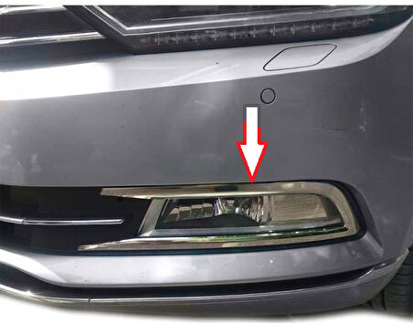 Passat B8 Sis Far Çerçevesi Krom 2 Parça SD - SW 2015-2019 Arası Modeller İçin