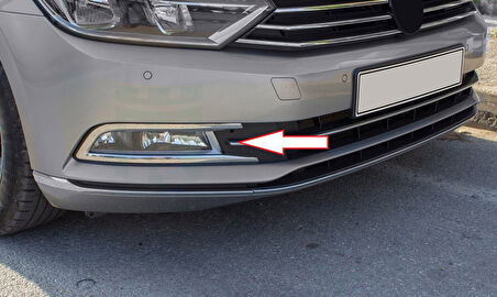 Passat B8 Sis Far Çerçevesi Krom 2 Parça SD - SW 2015-2019 Arası Modeller İçin