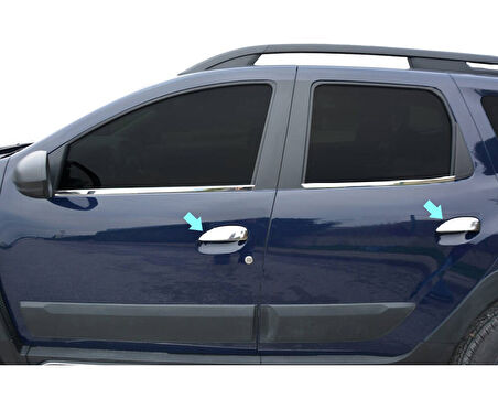 Kapı Kolu Krom 4 Kapı Duster SUV 2018 Ve Sonrası Modeller İçin