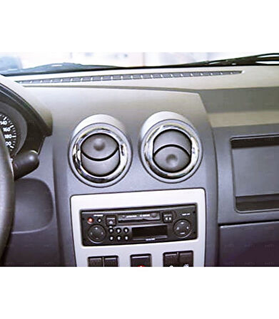 Havalandırma Çerçevesi Krom 4 Parça Duster SUV 2010-2017 Arası Modeller İçin