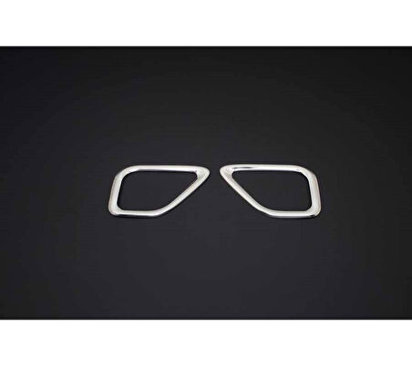 Sis Far Çerçevesi Krom 2 Parça Doblo-2 Panel Van LAV Facelift 2014 Ve Sonrası Modeller İçin