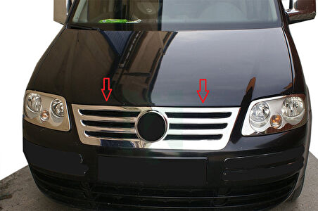 Caddy Ön Panjur Formlu Krom 2003-2010 Arası Modeller İçin