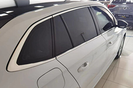 Cam Çerçeveleri Krom Üst Kalite 10 Parça Scala HB 2020 Ve Sonrası Modeller İçin