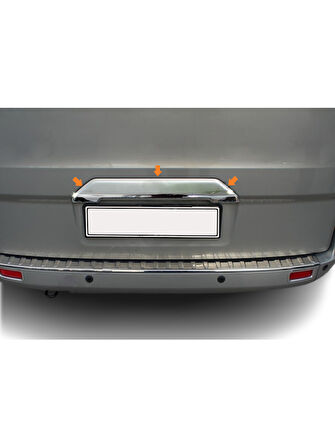 Bagaj Çıtası Tek Kapılı Kamerasız Krom Tourneo Custom Van 2012 Ve Sonrası Modeller İçin